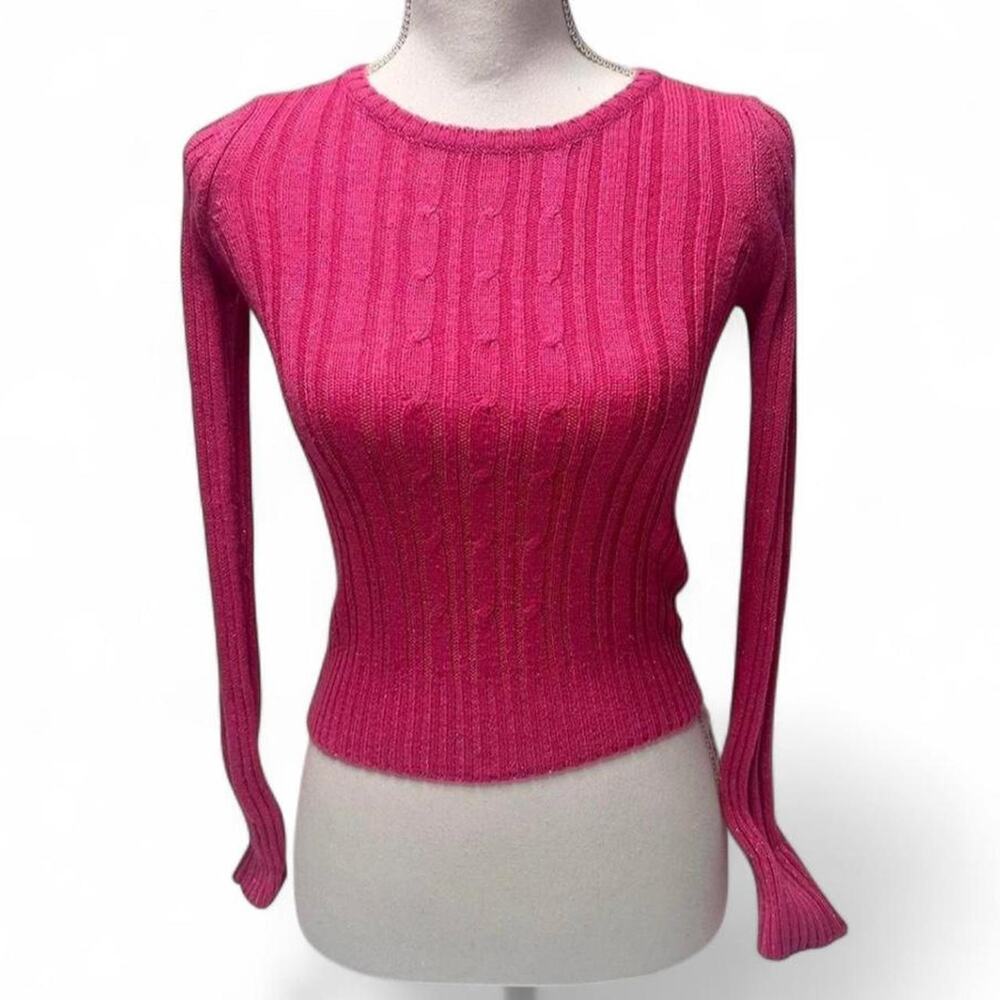Pink Knitted Casual minimalist chic basics size XS